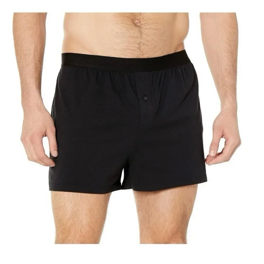 Amazon Essentials black sleep shorts 5XLT never worn lightweight‎ elastic waist